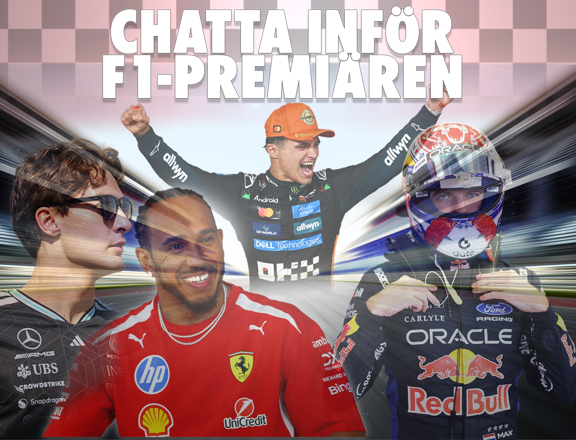 CHATT: Vad undrar du inför F1-premiären?