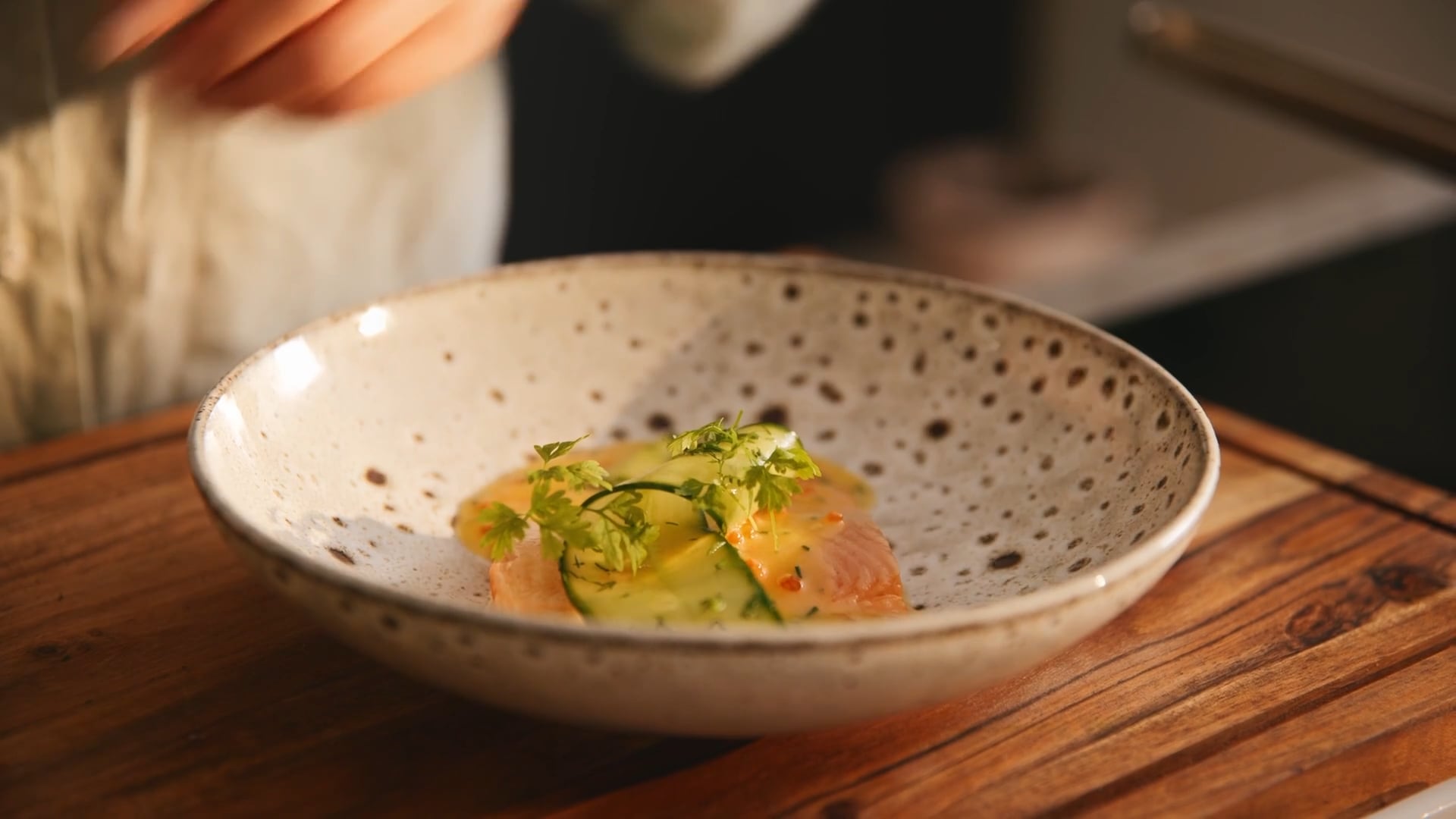 Ugnsbakad röding med beurre blanc