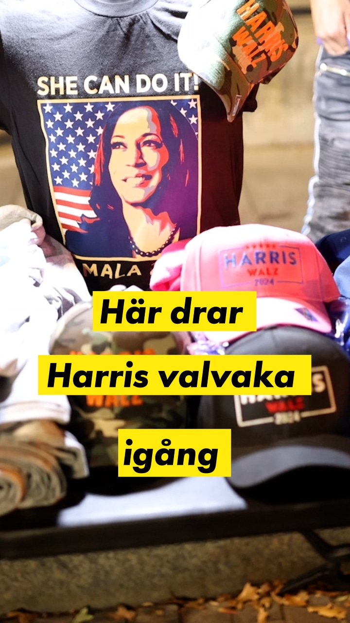 ”Här drar Kamala Harris valvaka igång”