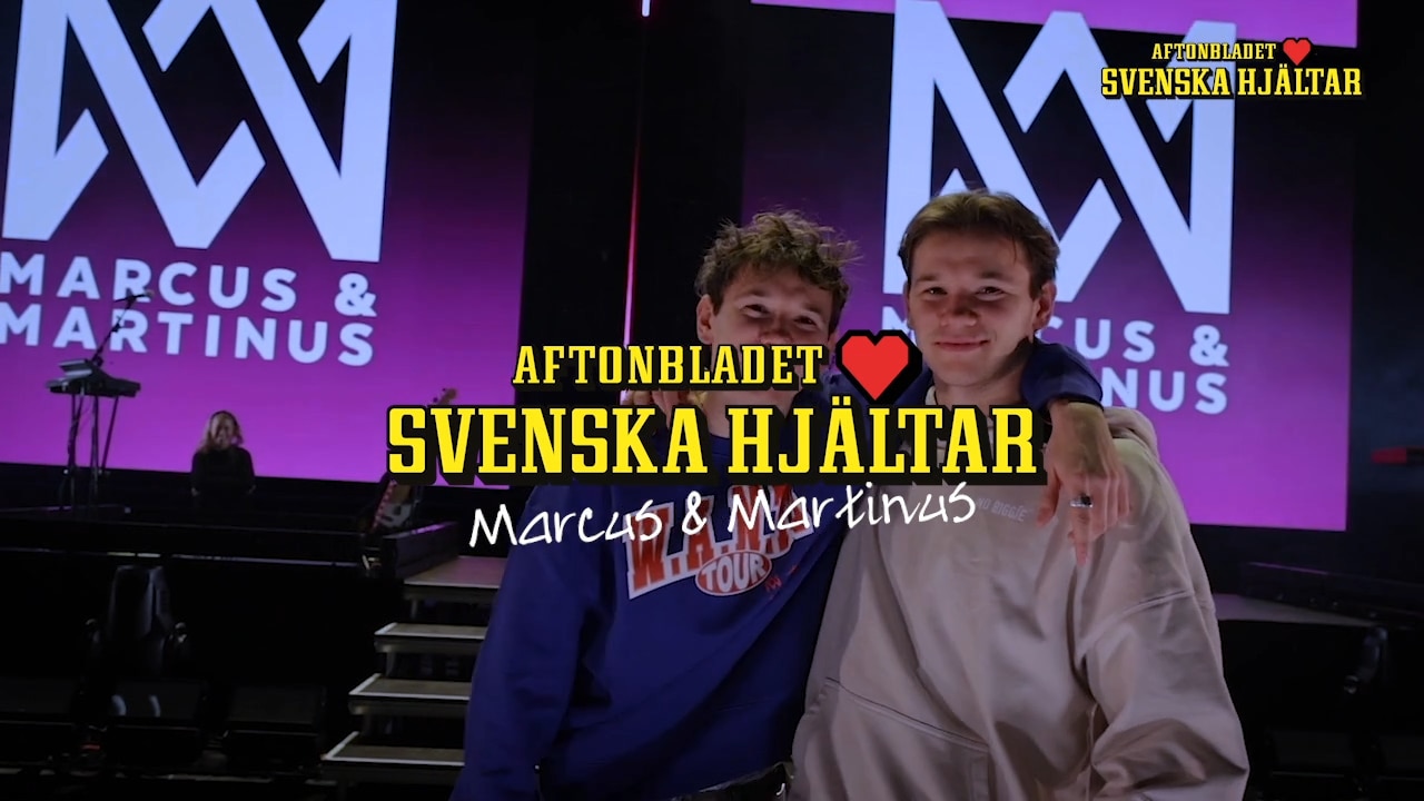 Marcus & Martinus går in i juryn för Svenska Hjältar: "En ära"