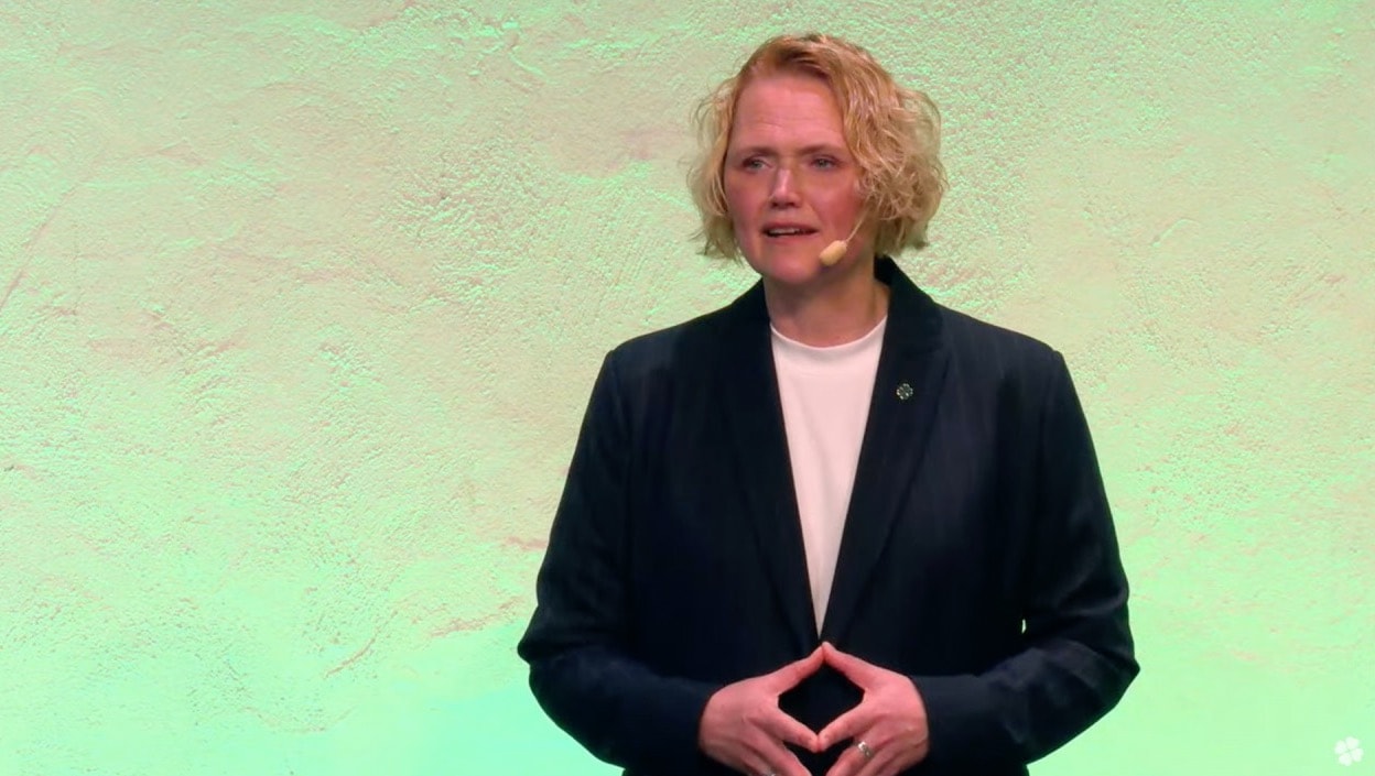 Anna-Karin Hatts första tal som centerledare