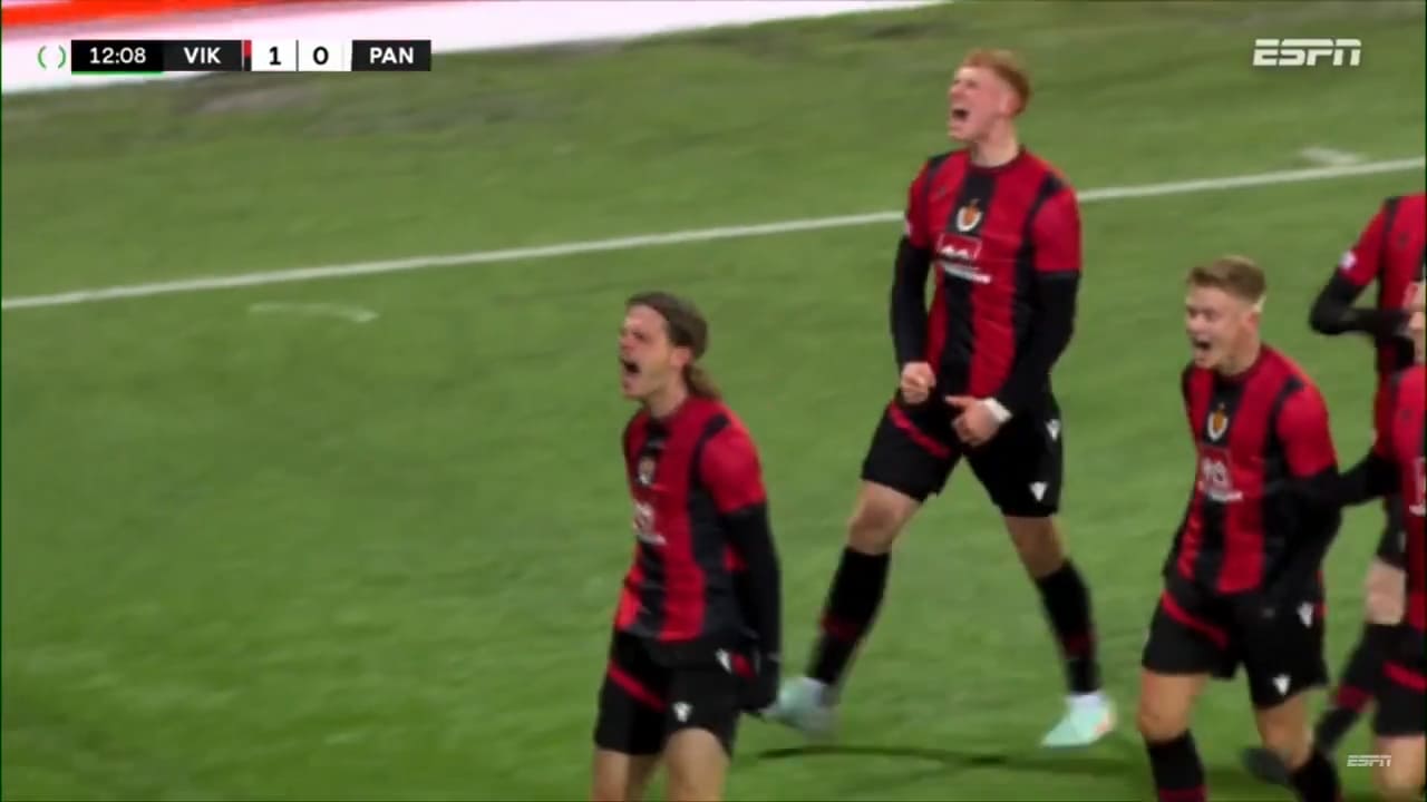 Vikingur skräller – vinner efter VAR-drama