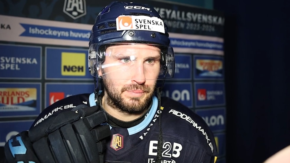 Hockeyallsvenskan slutspel Marcus Krüger ”Dippar för mycket