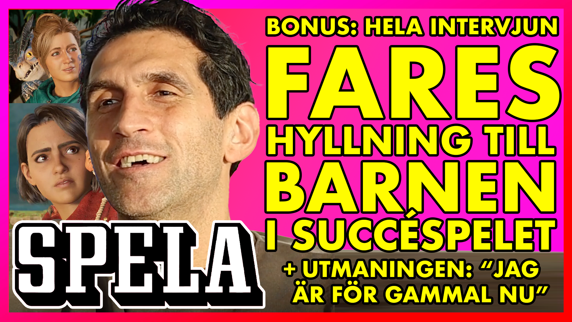 Se hela intervjun med Josef Fares: “Vill alltid ta det till nästa nivå”