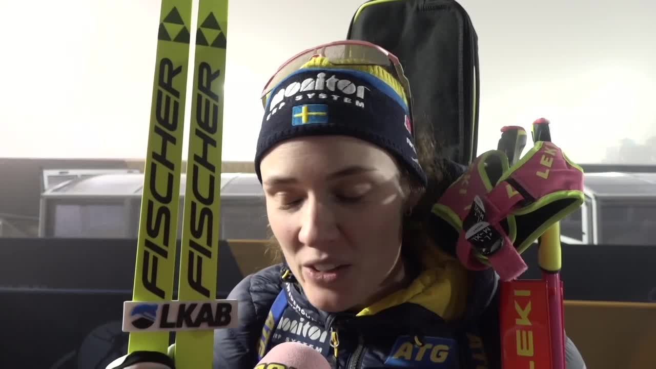 Hanna Öberg: "Slängde bara iväg sista skottet"