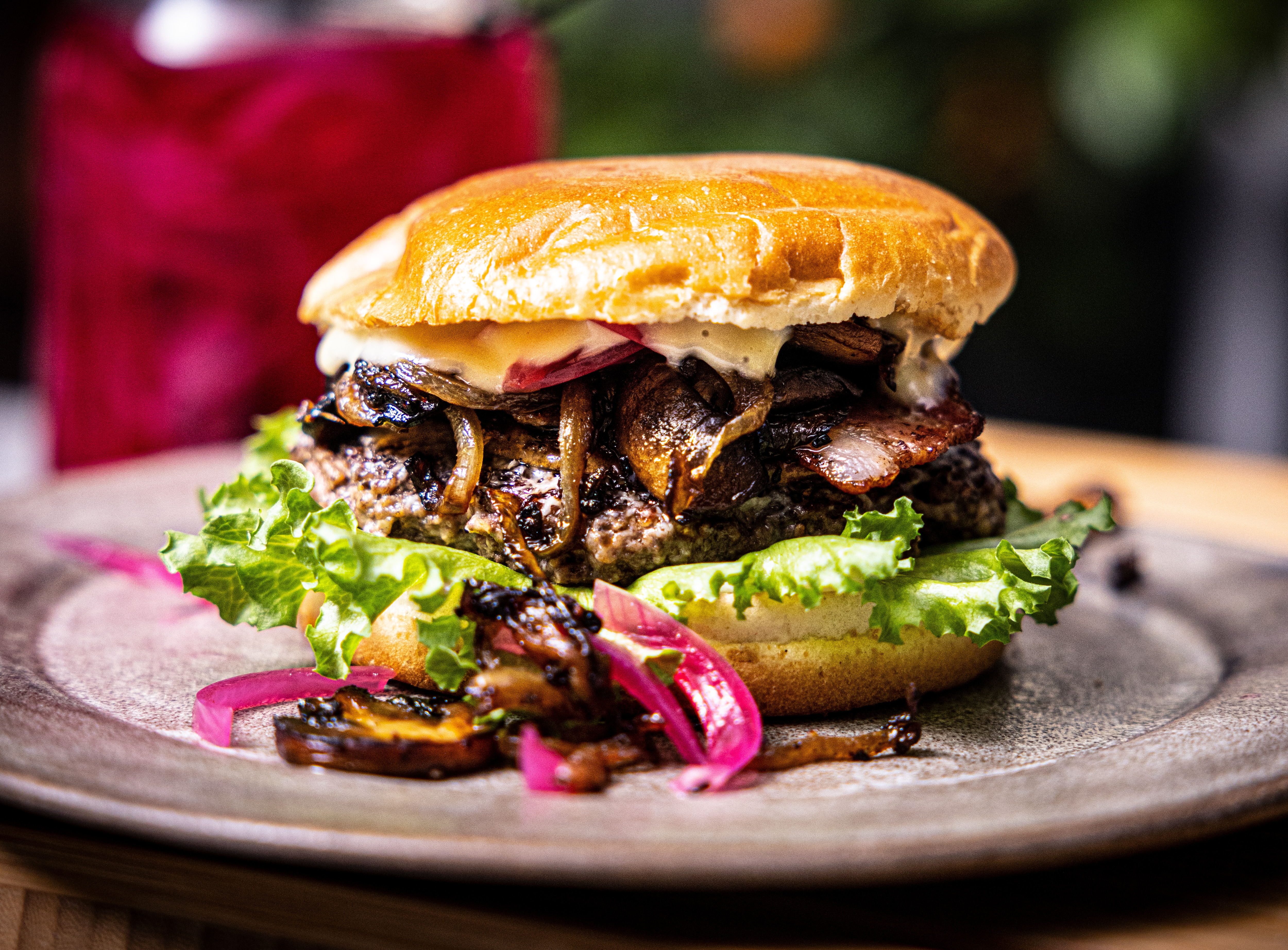 Mustiga Mauris perfekta hamburgare