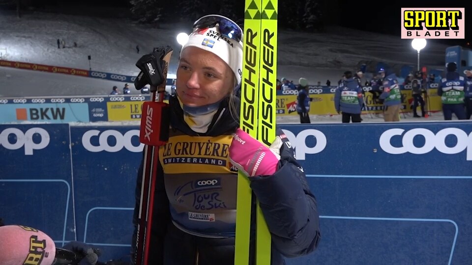 Linn Svahn efter segern: Kul att tävla