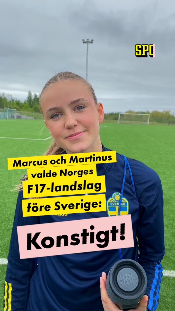 Marcus och Martinus valde Norges F17-landslag före Sverige