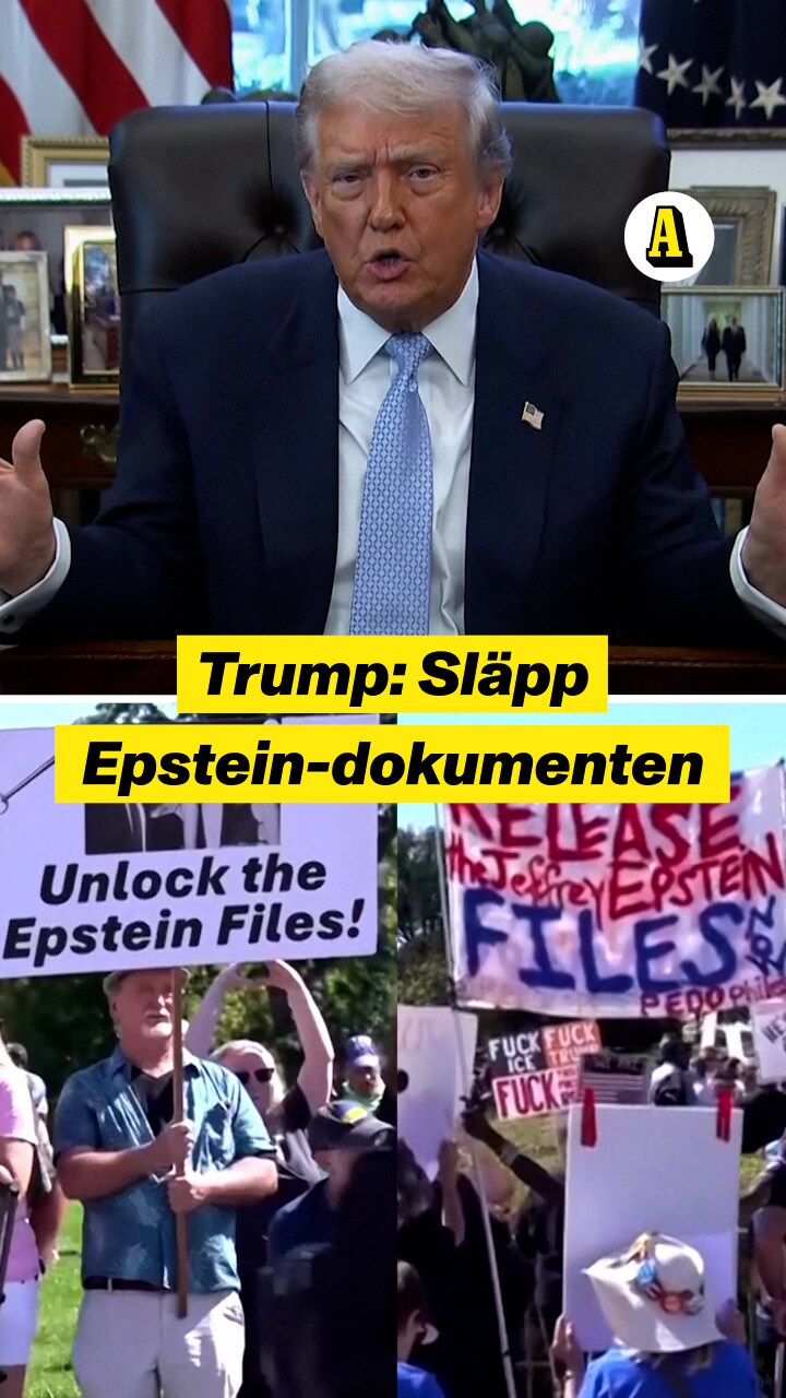 Trump: Släpp Epstein-dokumenten