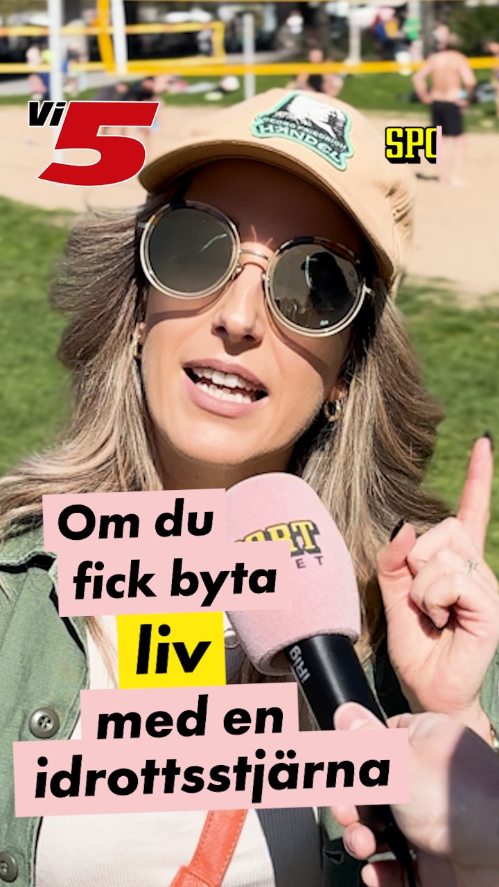 Om du får byta liv med en idrottsstjärna – vem hade du valt?