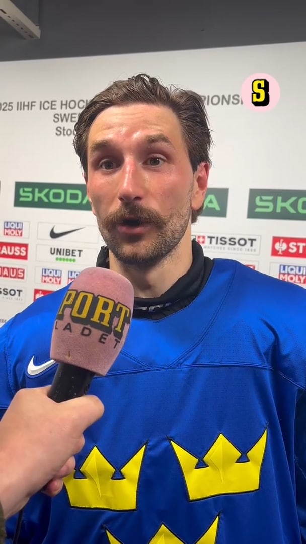 Hör Filip Forsberg efter första träningen med Tre Kronor