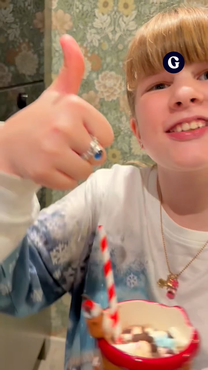 Lilly testar virala chokladbaren