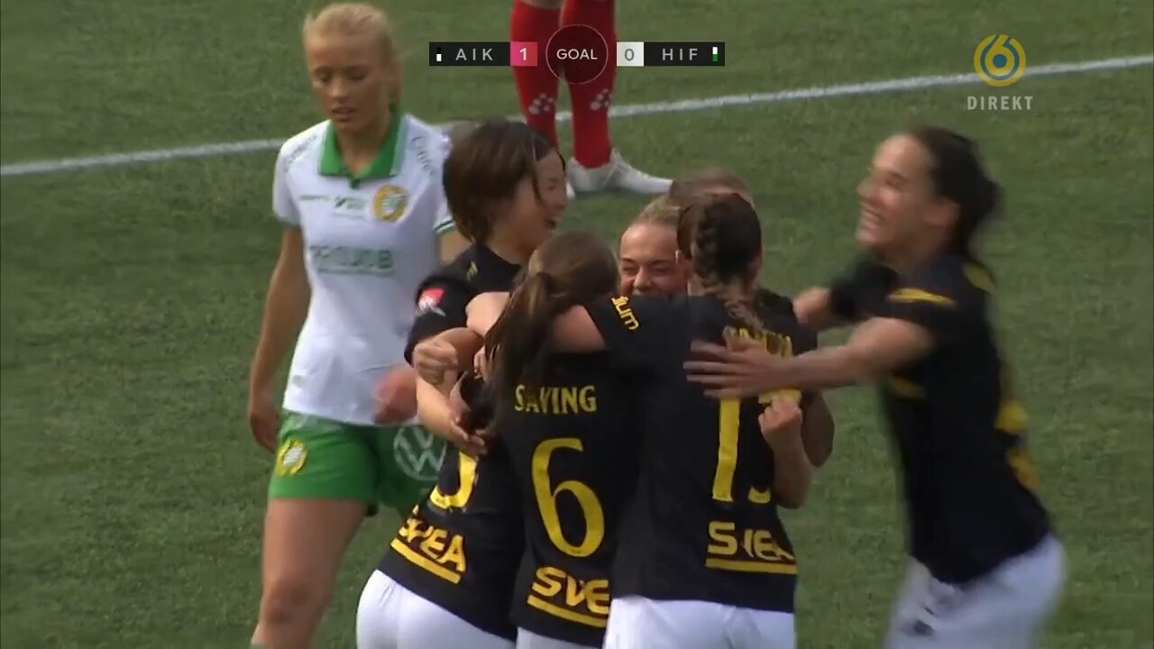 AIK skräller mot Hammarby – se målet