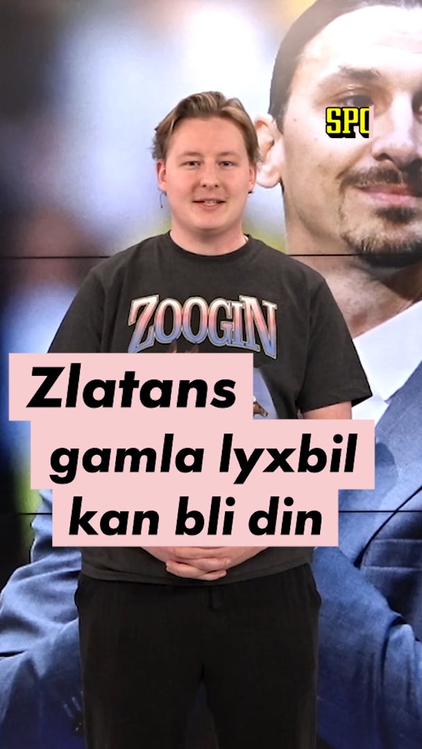 Vem är sugen på att köpa Zlatans vrålåk?