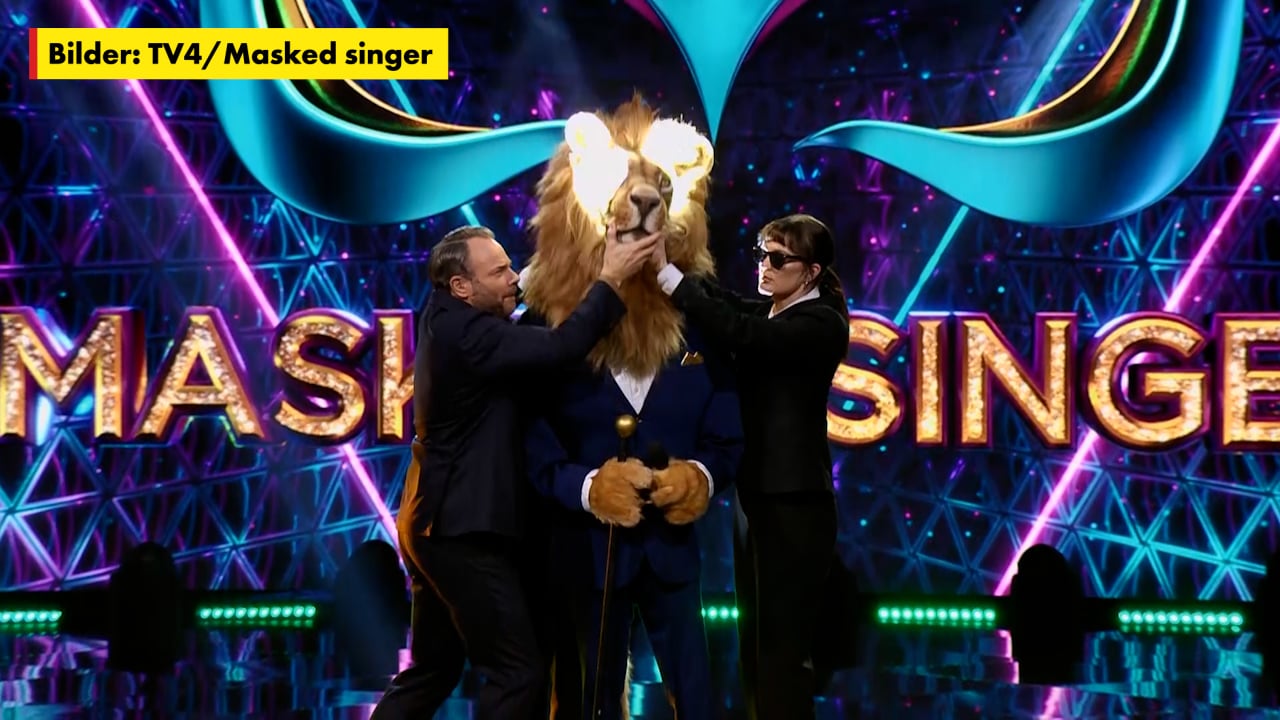 Här avslöjas Lejonets identitet i Masked singer