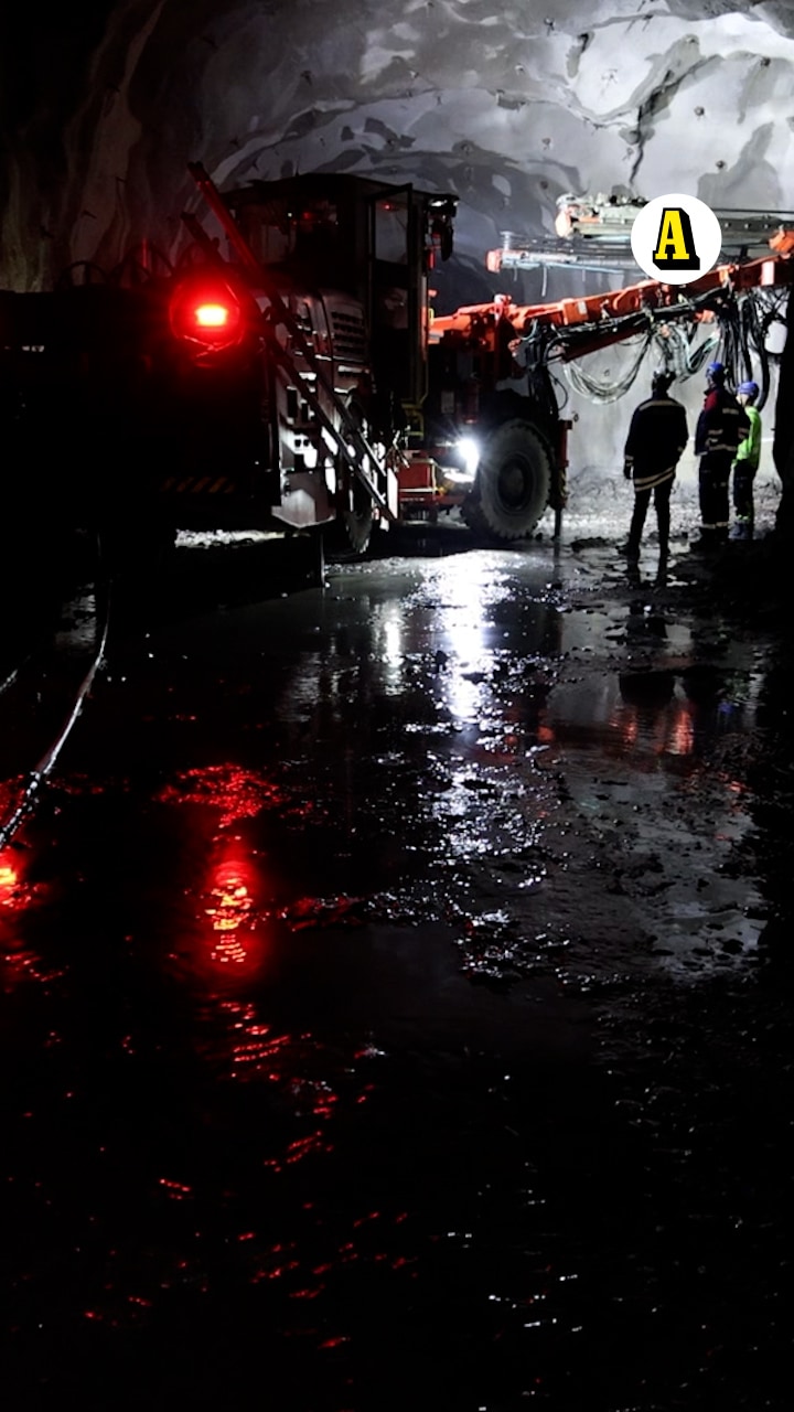 Följ med ned i det enorma gruvprojektet för sällsynta jordartsmetaller