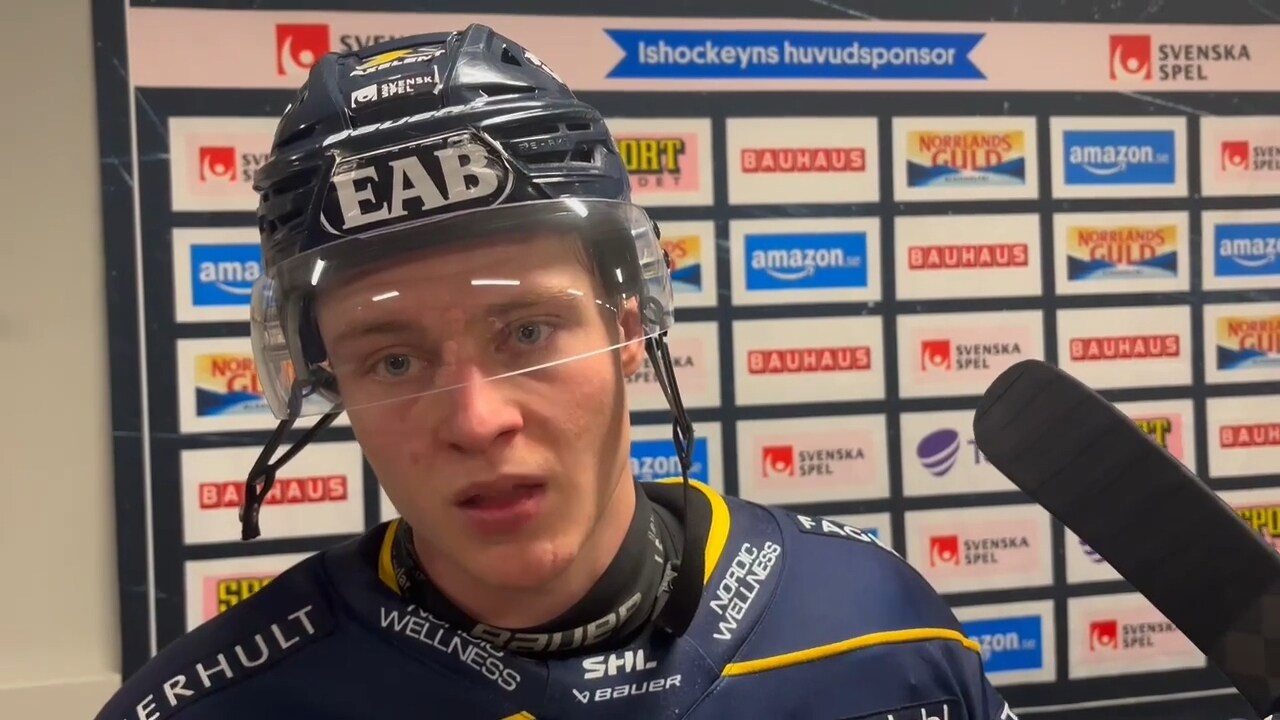 SHL: Victor Sjöholm: ”Nästa match tar vi”