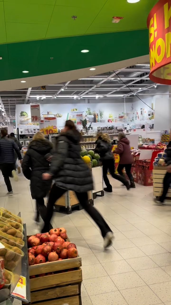 Kaffeburks-hysteri i Halmstad