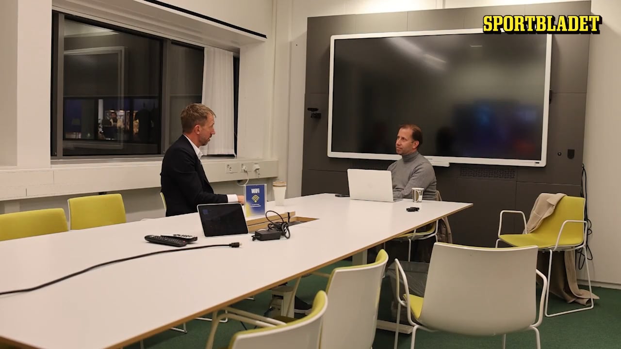 Simon Bank möter Graham Potter