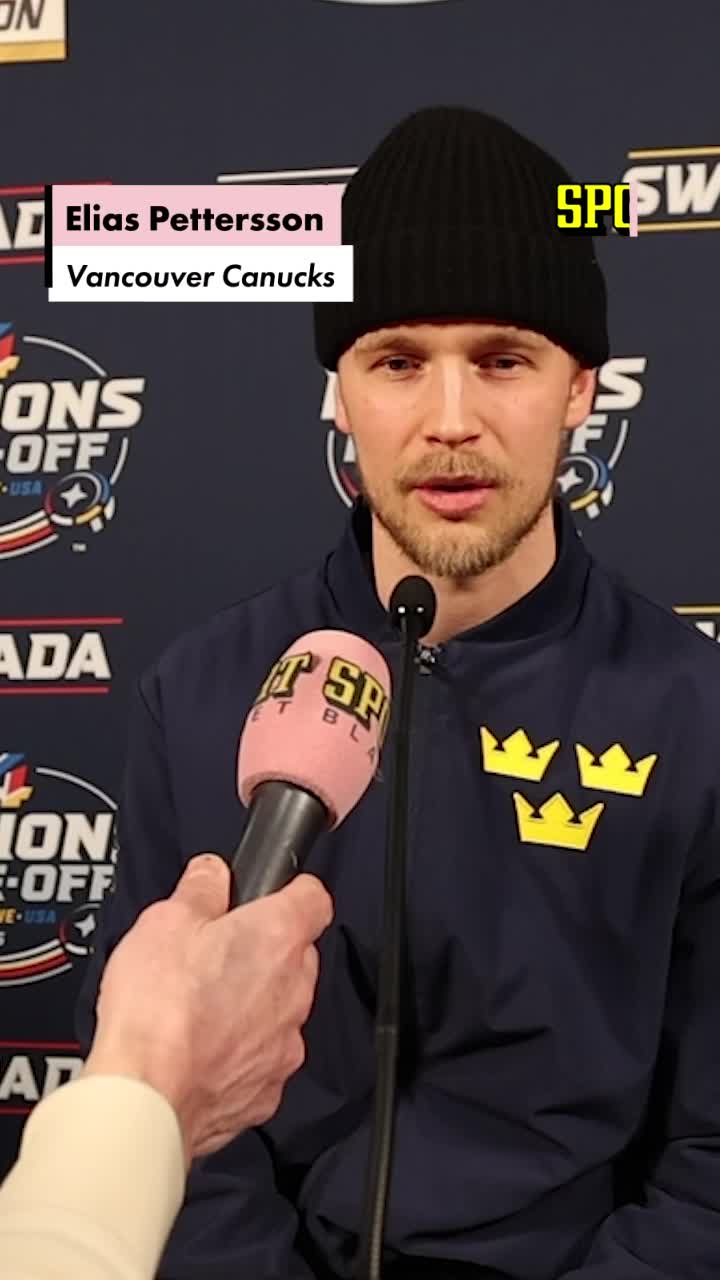 Elias Pettersson om att möta JT Miller: ”Nu söker du rubriker”