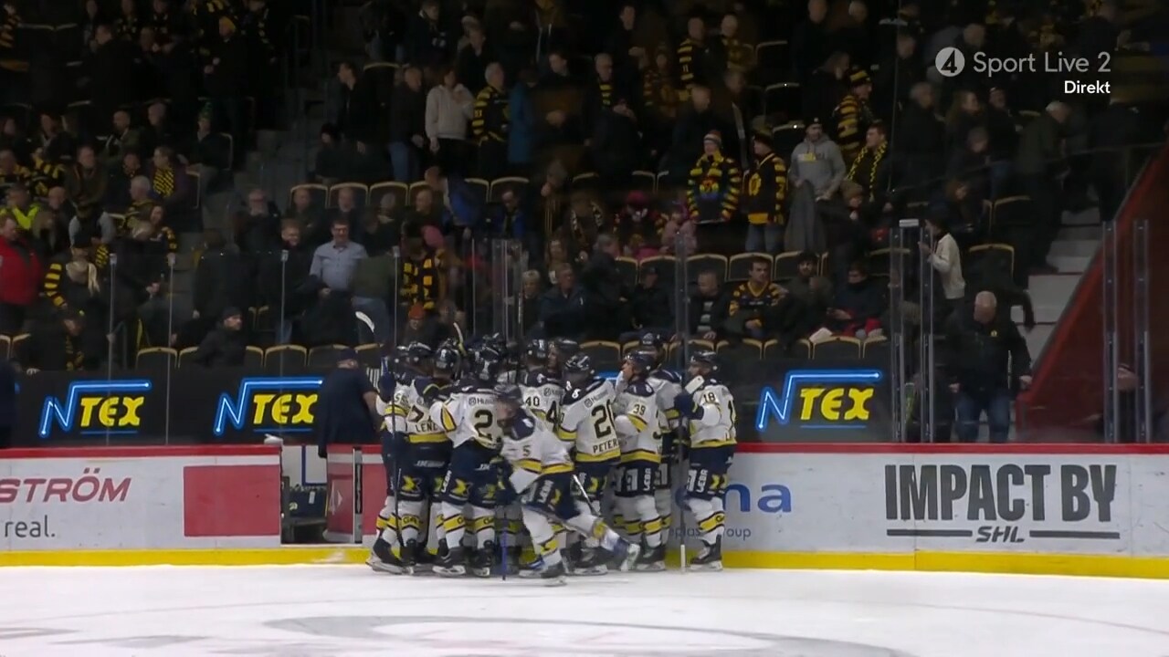 HV71 vinner efter förlängning – första gången på 6 år