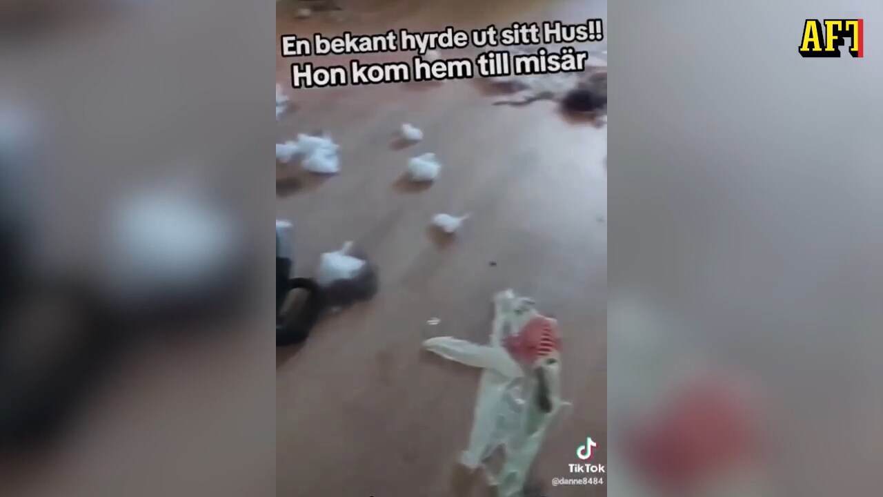 Filmen inifrån huset: ”Allting är förstört”