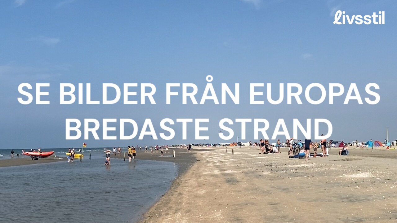 Europas bredaste strand ligger i Danmark