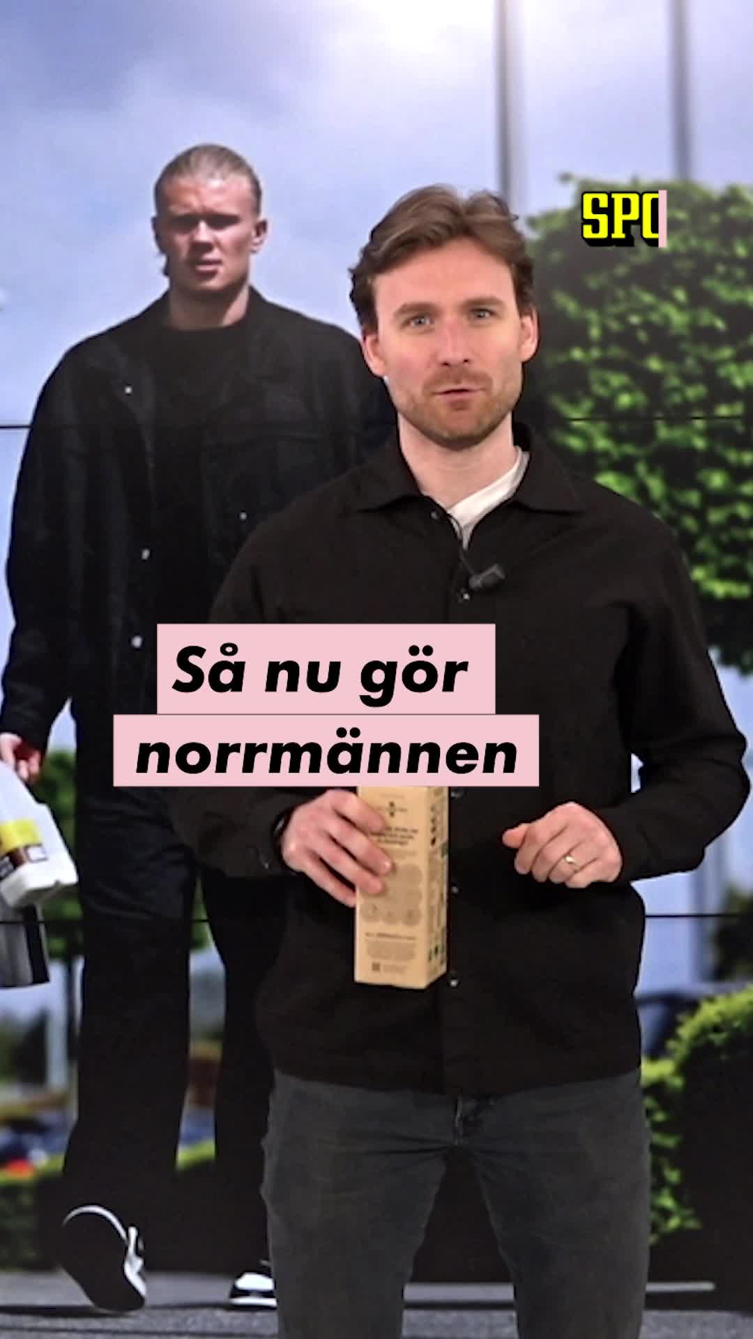Alla vill ha mjölk efter Haalands bild