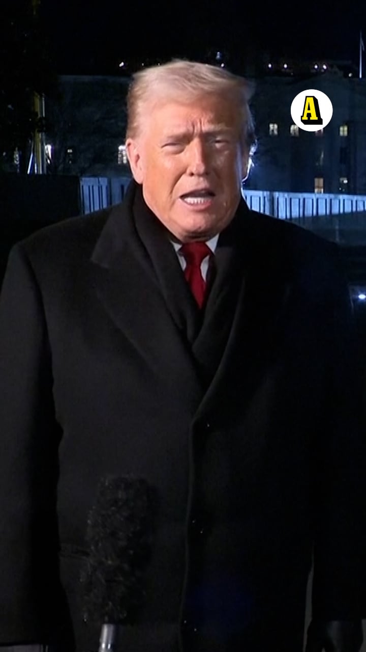 Trump fick vända – tre timmar sen till Davos: ”Ingen aning vad som kommer att hända”