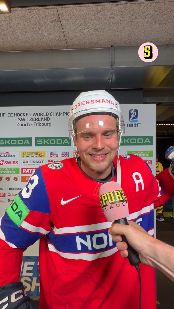 Norska piken efter vinsten mot Tre Kronor