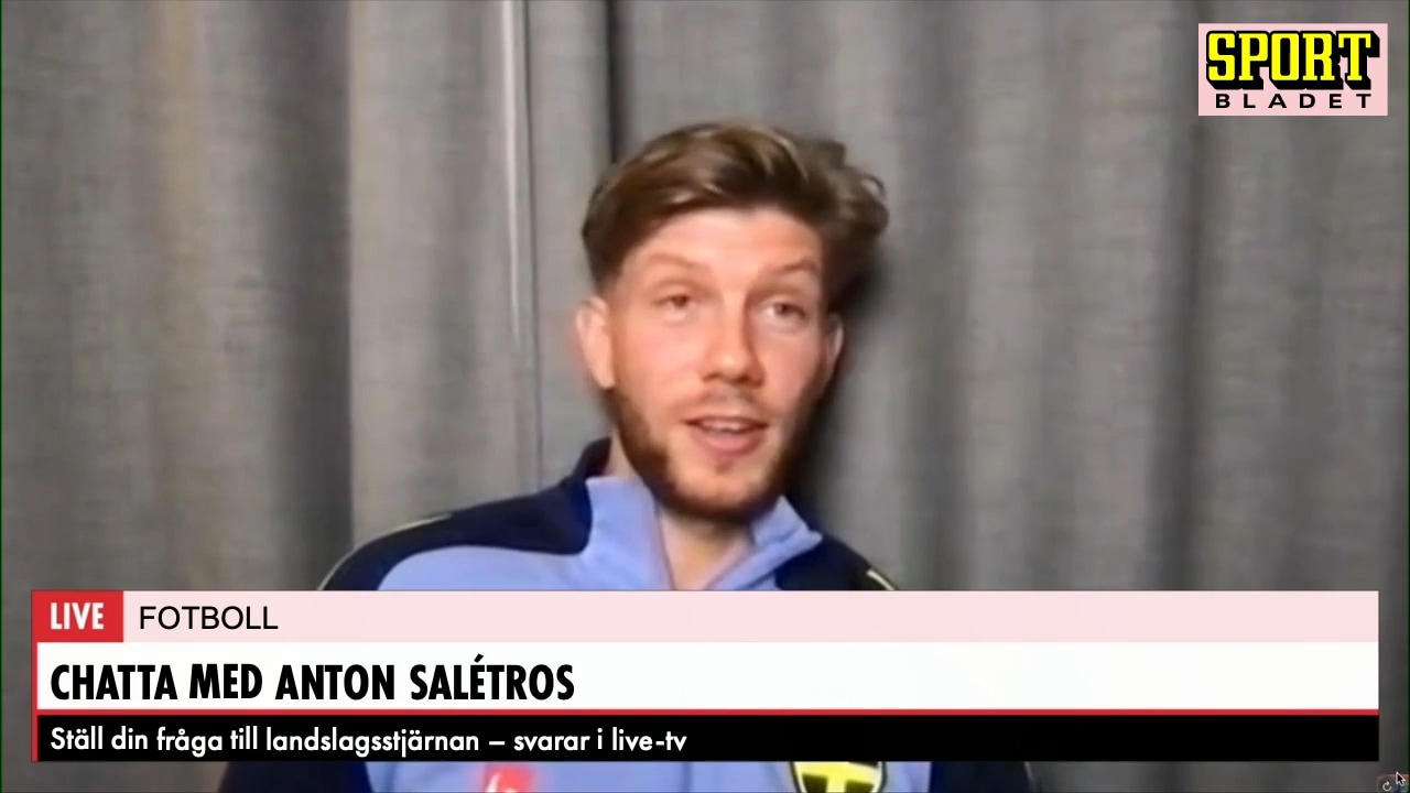 Anton Salétros om ett AIK-Robinson