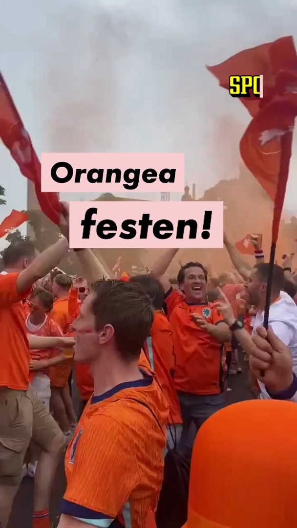 Följ med på den orangea festen
