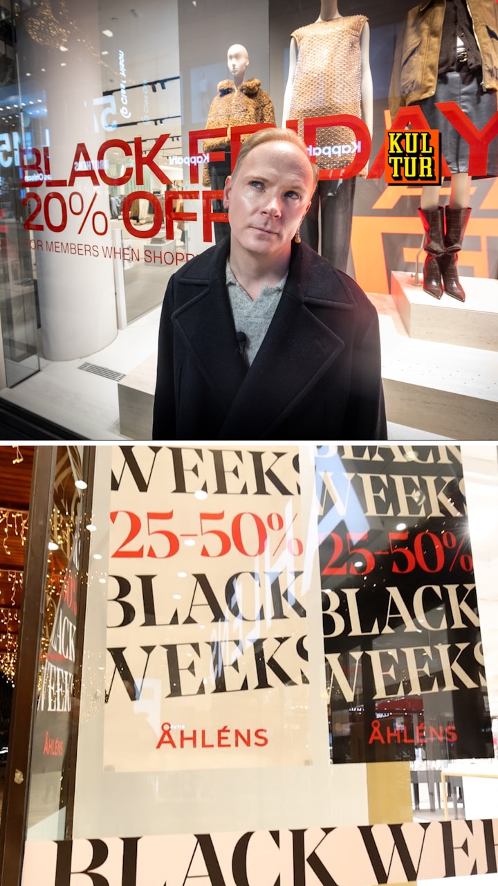 Kristofer Andersson utforskar "Black Week"