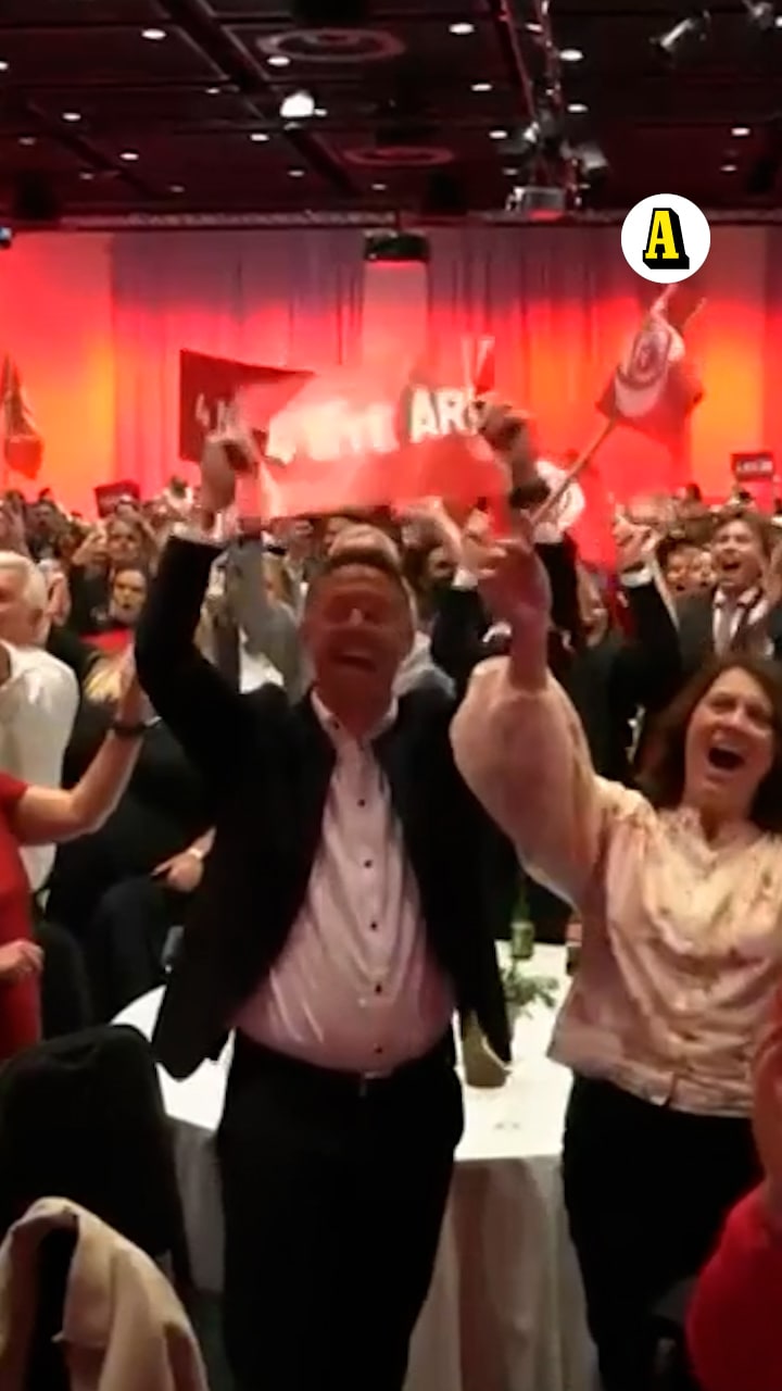 Knapp majoritet för dom rödgröna i valet i Norge