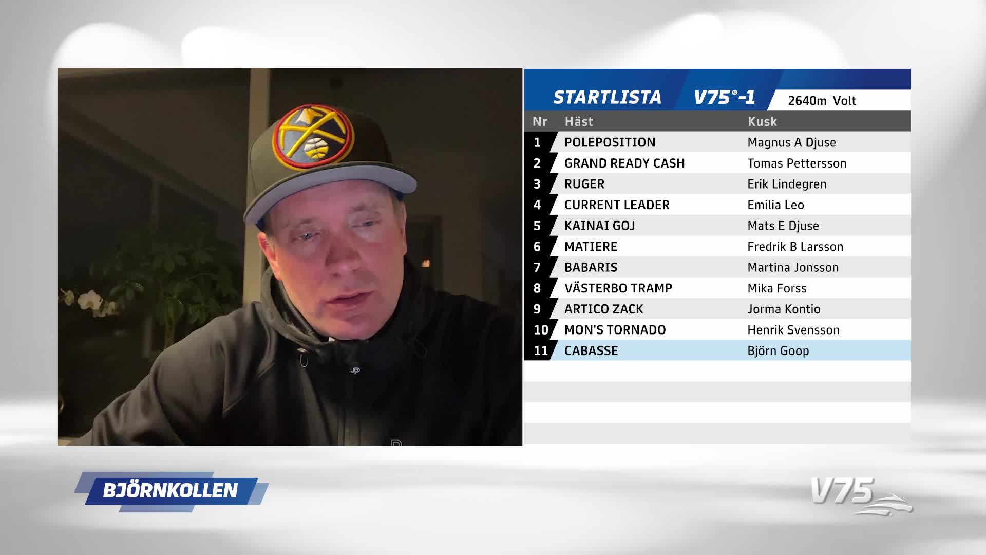 ”Det är mina hästar som absolut ska streckas”