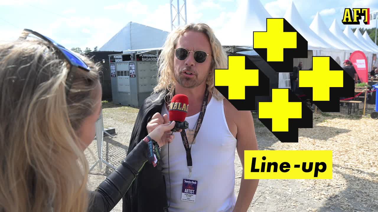 Artisterna sätter plus på Sweden Rock