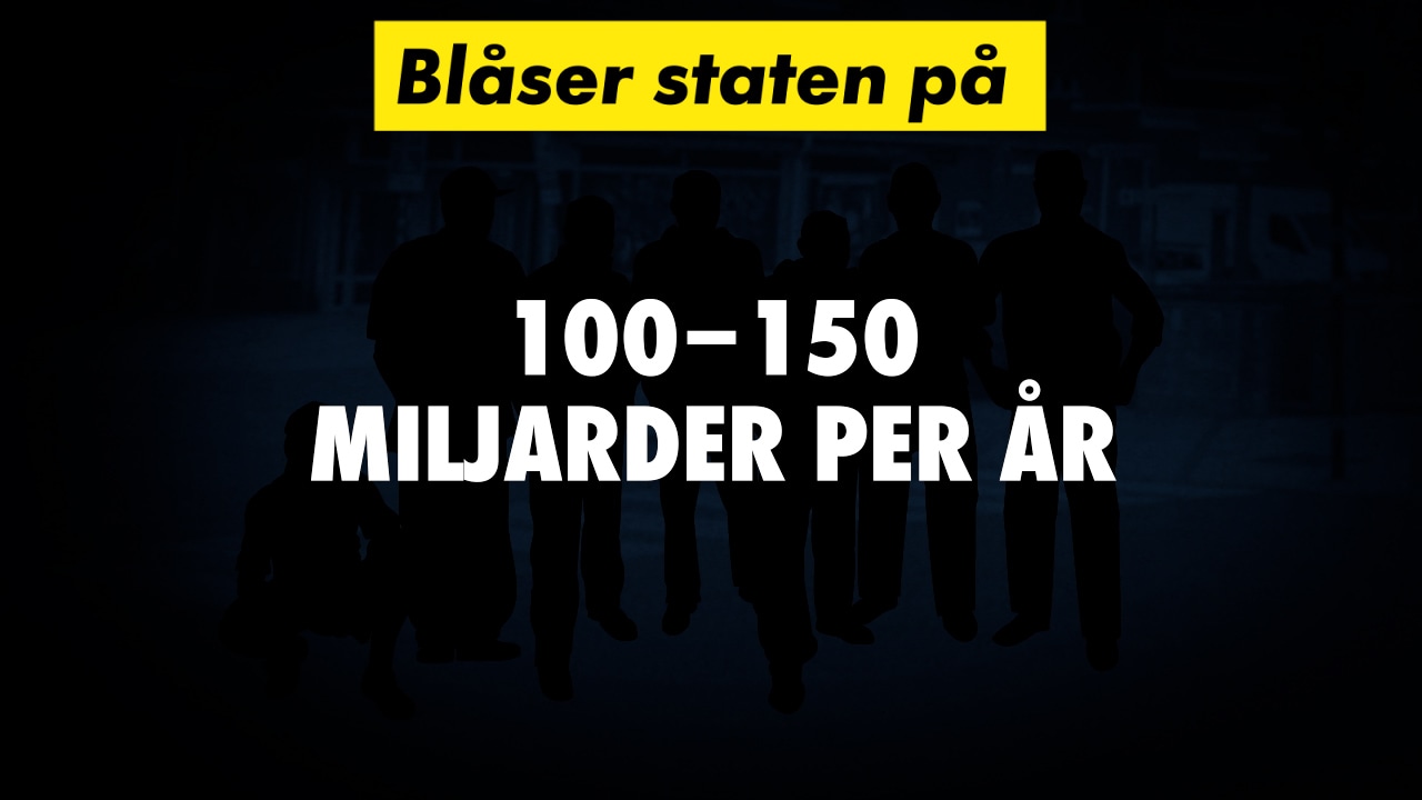 Så blåser kriminella staten och privatpersoner på 150 miljarder per år