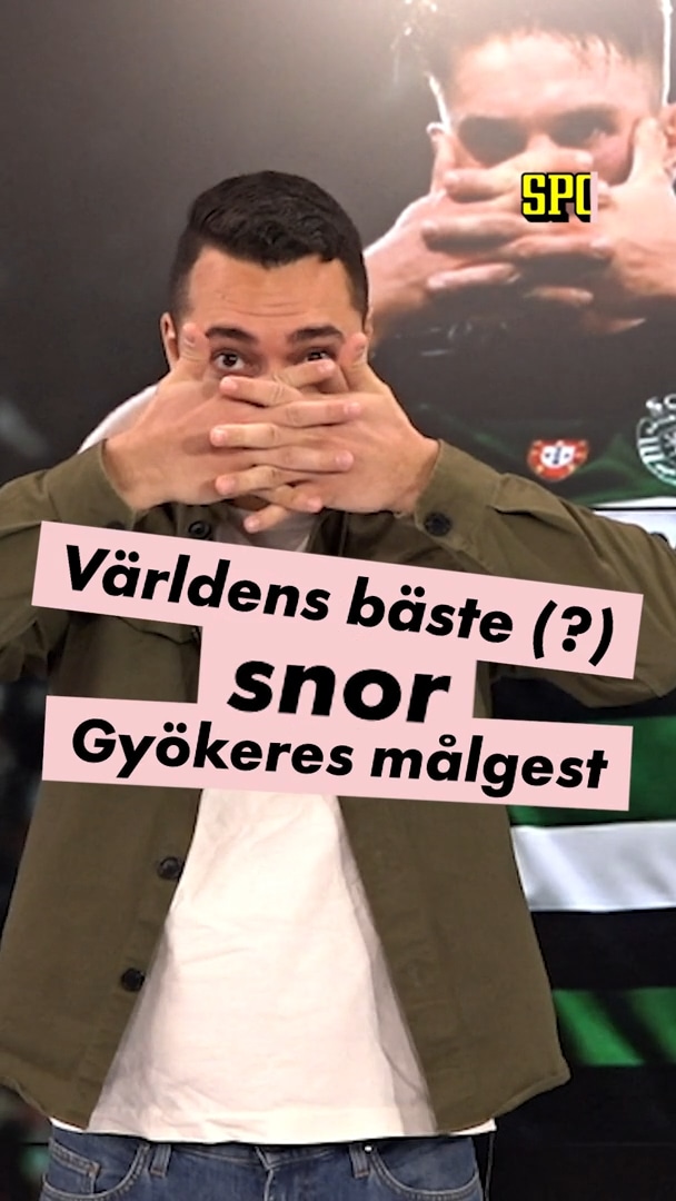 Världens bäste (?) snodde Gyökeres målgest