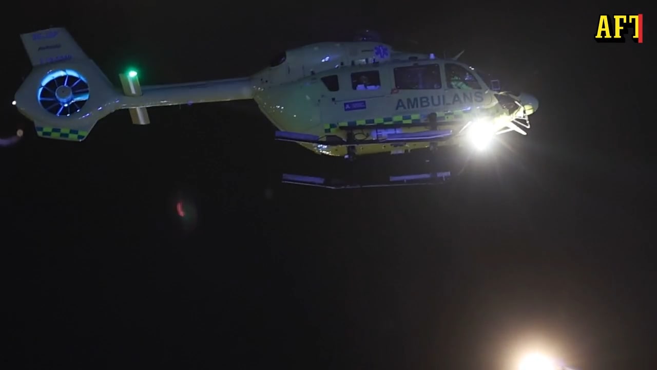 Stor polisinsats i södra Stockholm