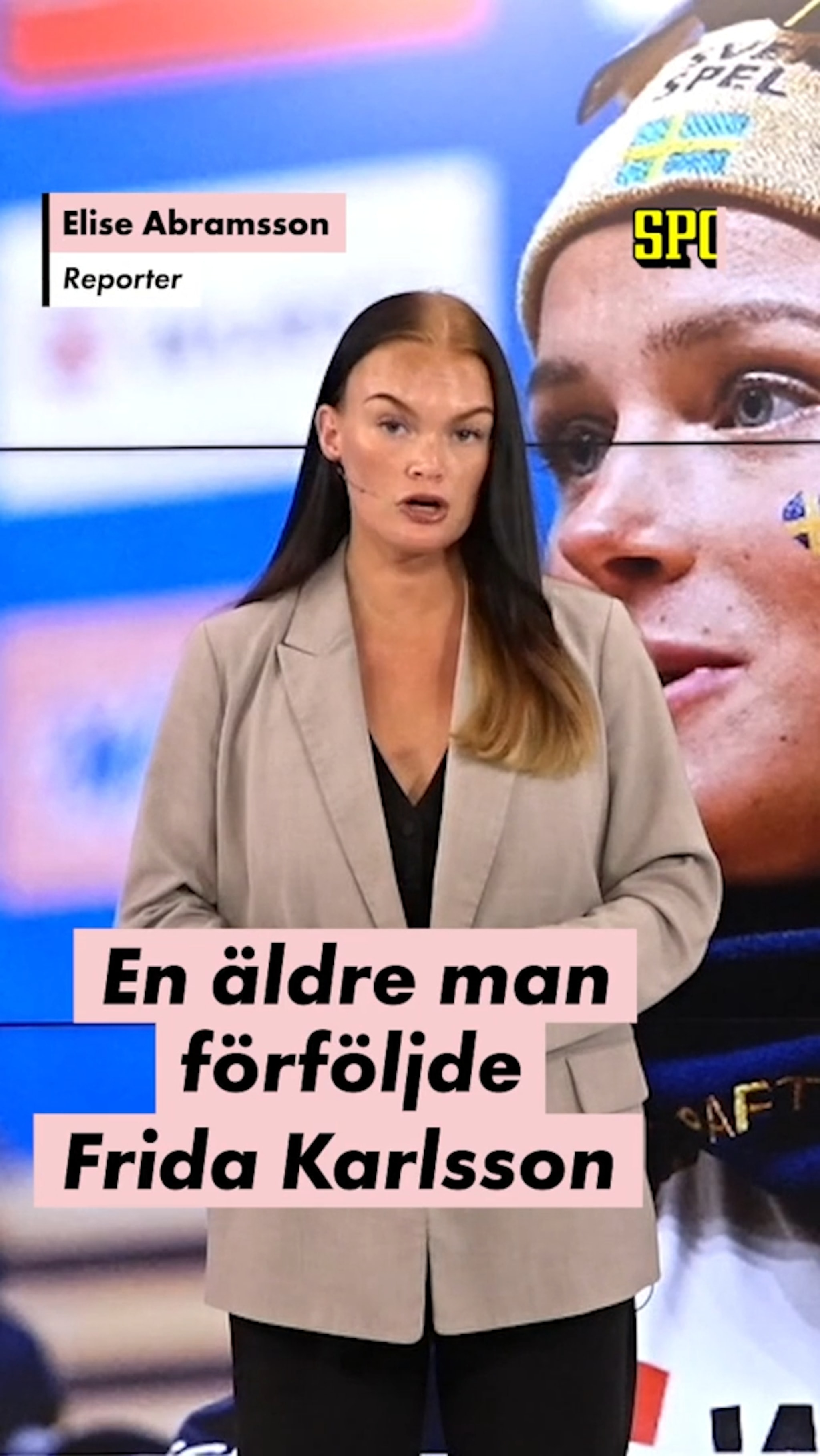 Köpte flygbiljett för att förfölja Frida Karlsson