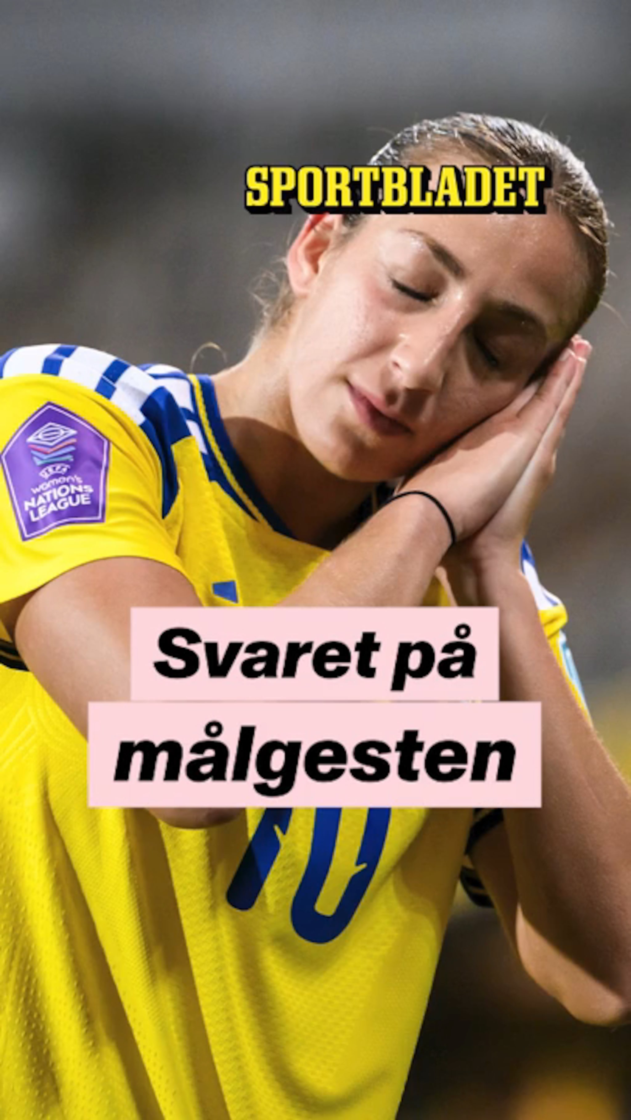 Rosa Kafajis svar på målgesten
