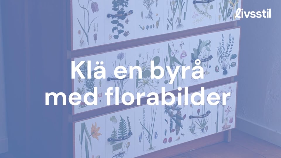 Gör en egen florabyrå – i Svenskt Tenn-stil