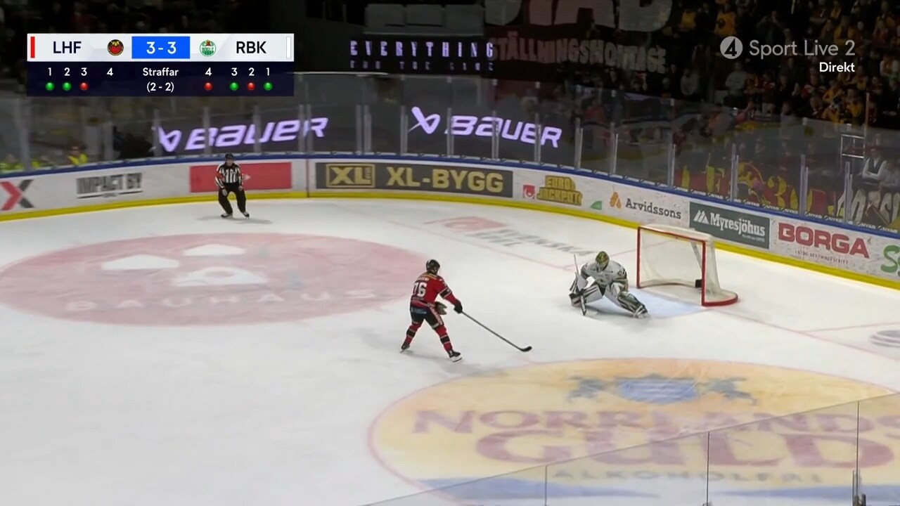 Rögle föll mot Luleå på straffar – efter superupphämtning