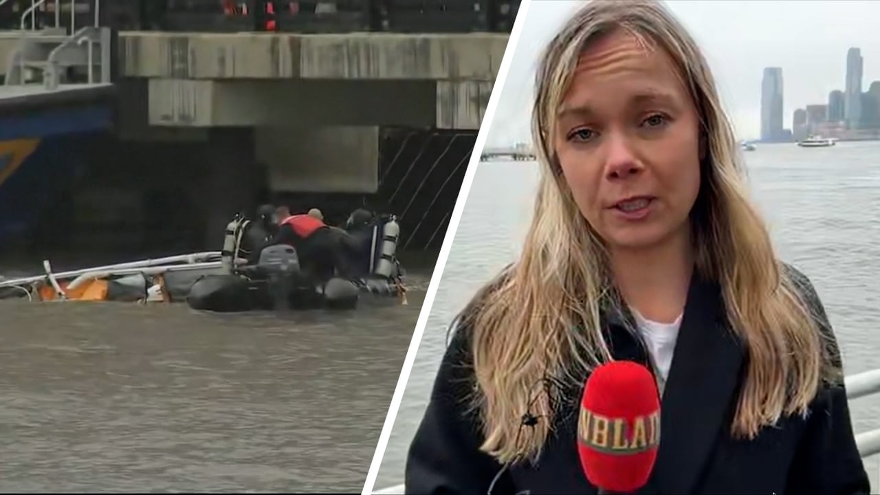 Aftonbladet på plats vid helikopterkraschen ”Drönare i luften för att söka av området”