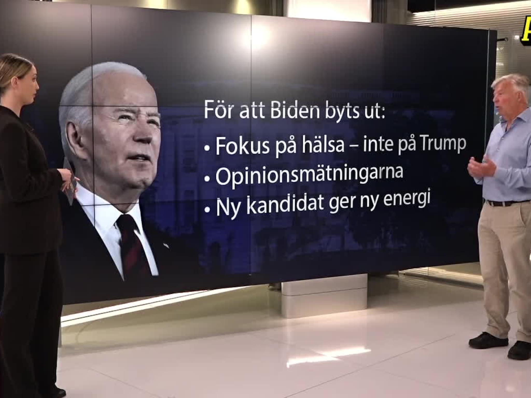 Sex punkter: Det talar för och emot att Biden byts ut