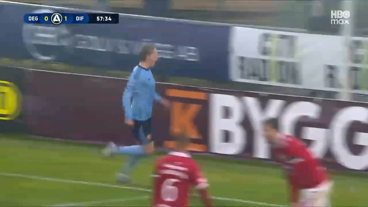 Degerfors kvitterar sent mot Djurgården – se målen