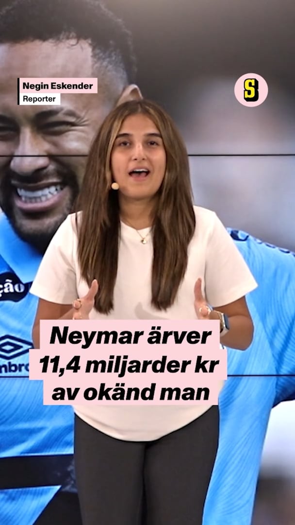 Neymar ärver miljarder av okänd man
