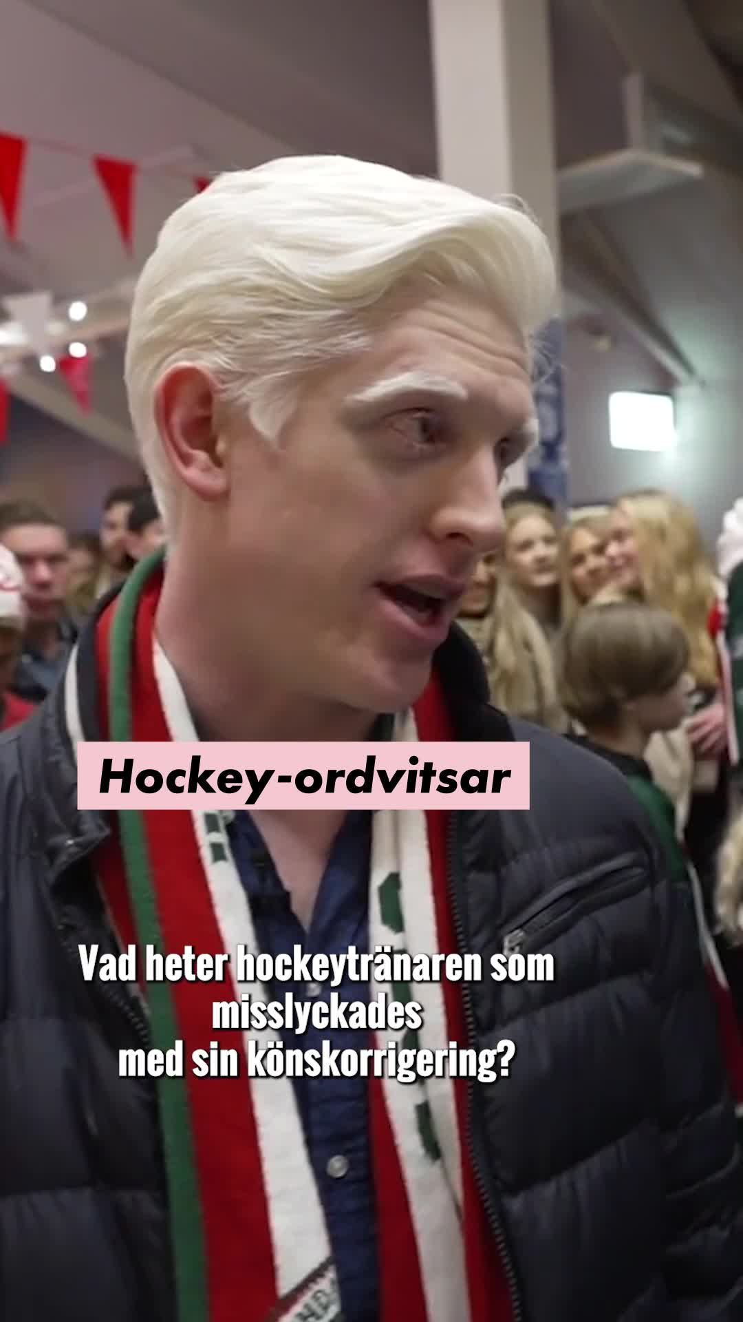 Hockey-ordvitsar... kan du hålla dig för skratt?