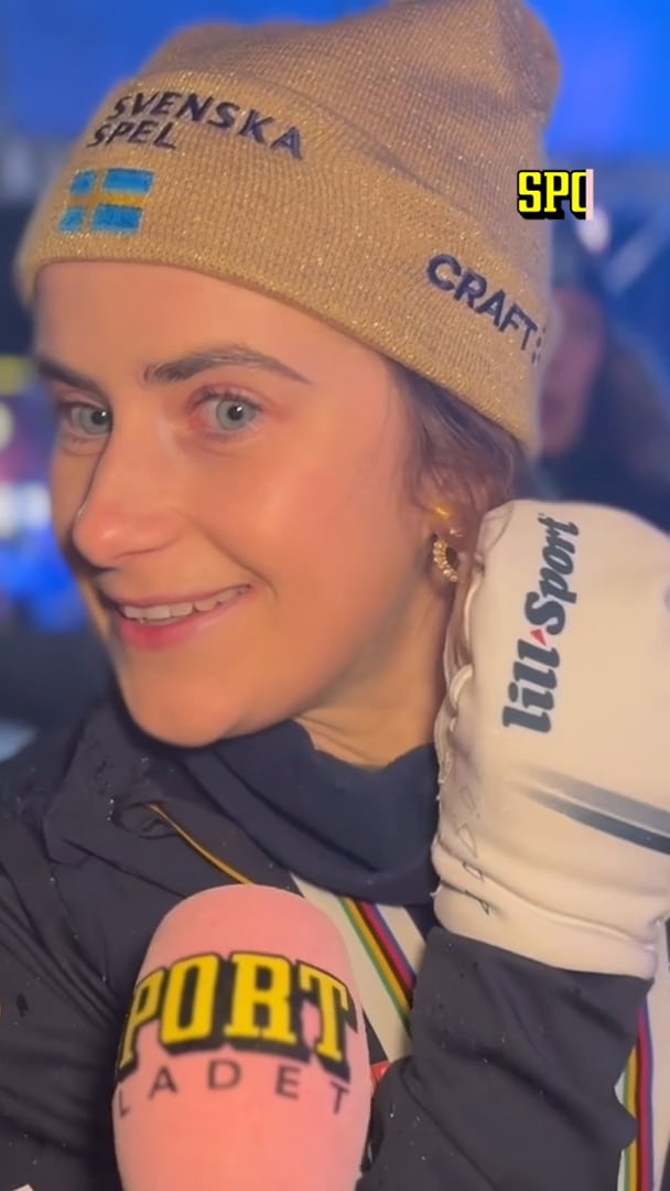 Ebba Andersson fortsatte att rimma: ”Ge mig ett betyg!”