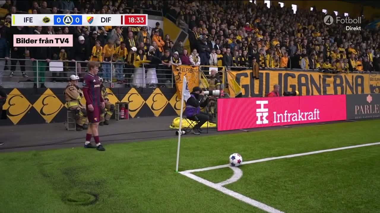 Elfsborg avgör i 90:e mot Djurgården